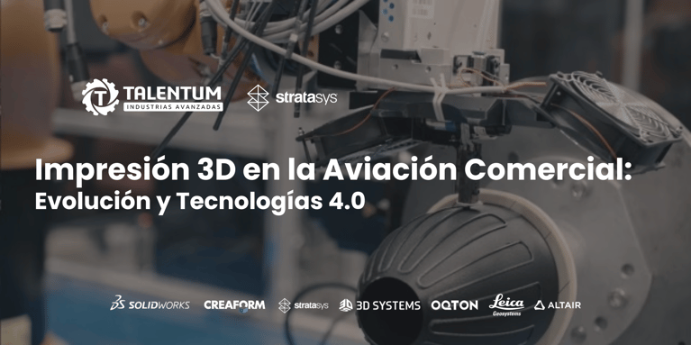 Impresión 3D en la Aviación Comercial: Evolución y Tecnologías 4.0