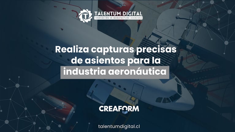 Realiza capturas precisas de asientos para la industria aeronáutica