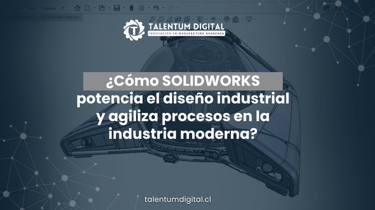 ¿Cómo SOLIDWORKS potencia el diseño industrial y agiliza procesos en la industria moderna?
